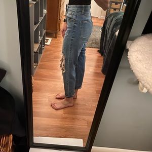 Wild Fable Super Distressed Mom Jeans ✨